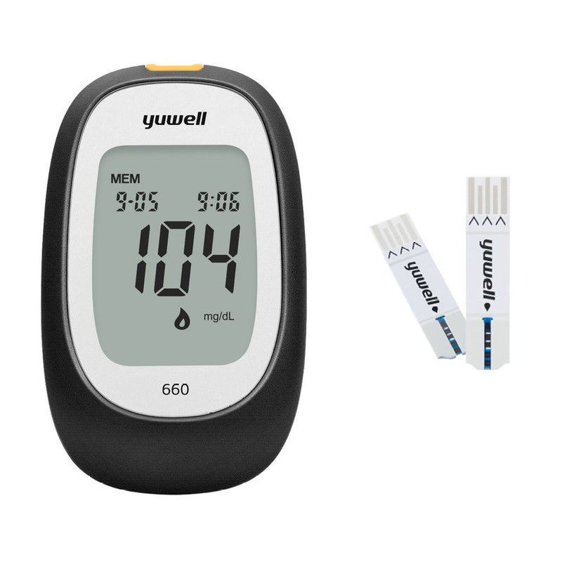Yuwell Blutzuckermessgerät BGM660 Set inkl. 200 Teststreifen