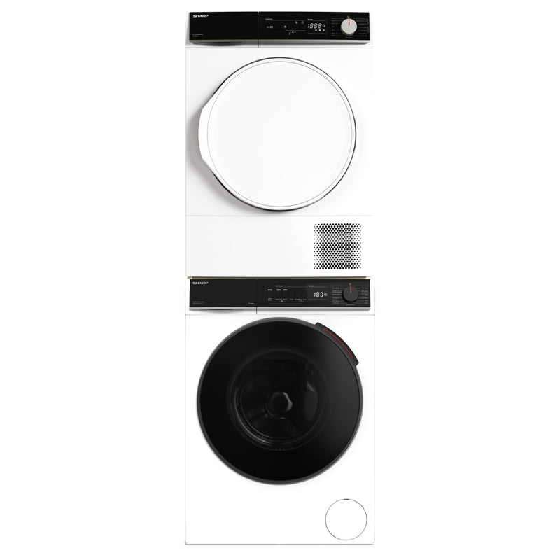 Sharp Waschturm Set 8kg, WB8-AC