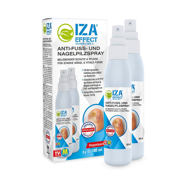 MediaShop Teleshopping IZA Effect Anti-Fusspilzspray Doppelpack