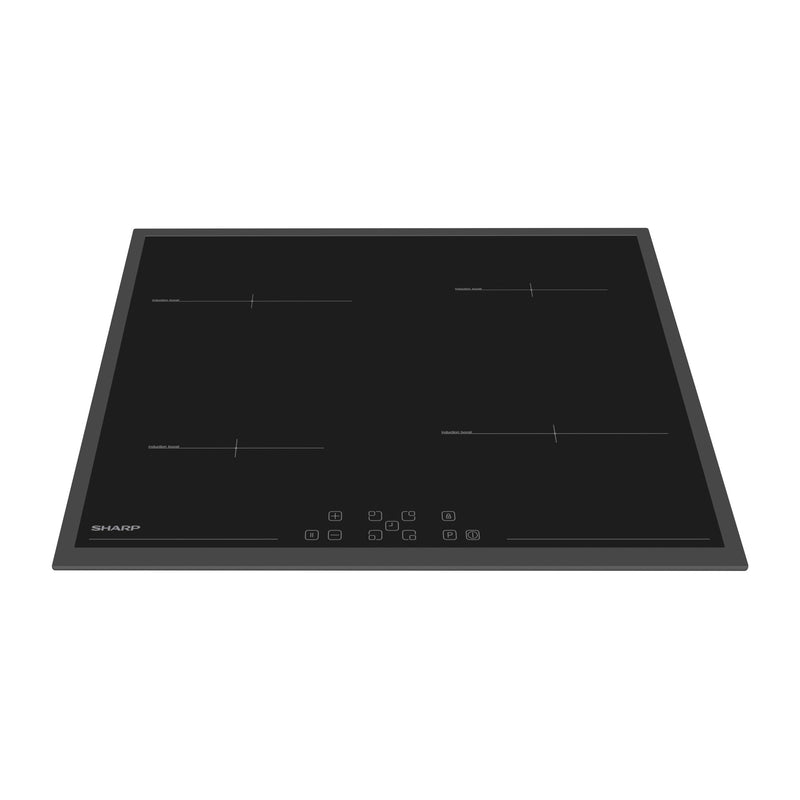 Sharp Induktionskochfeld Aufgesetzt 60cm KH-6I33FTMK