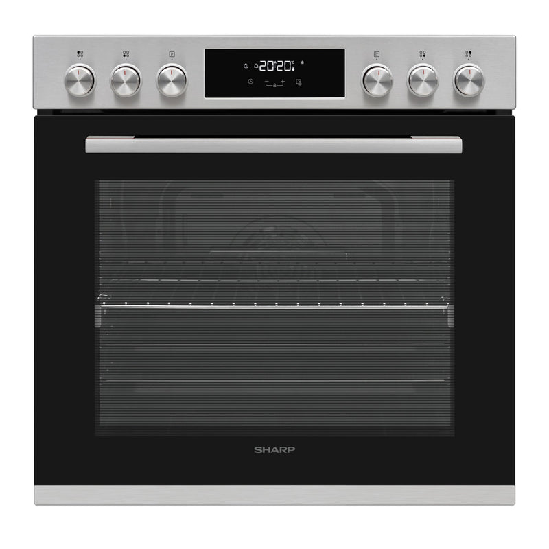 Sharp Kochherd Set Backofen und Induktionskochfeld, Einbau, K-72P51INH-EU Poly-Set