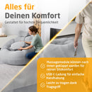 Medisana Massagesessel Bubble-Sofa RS100, hellgrau