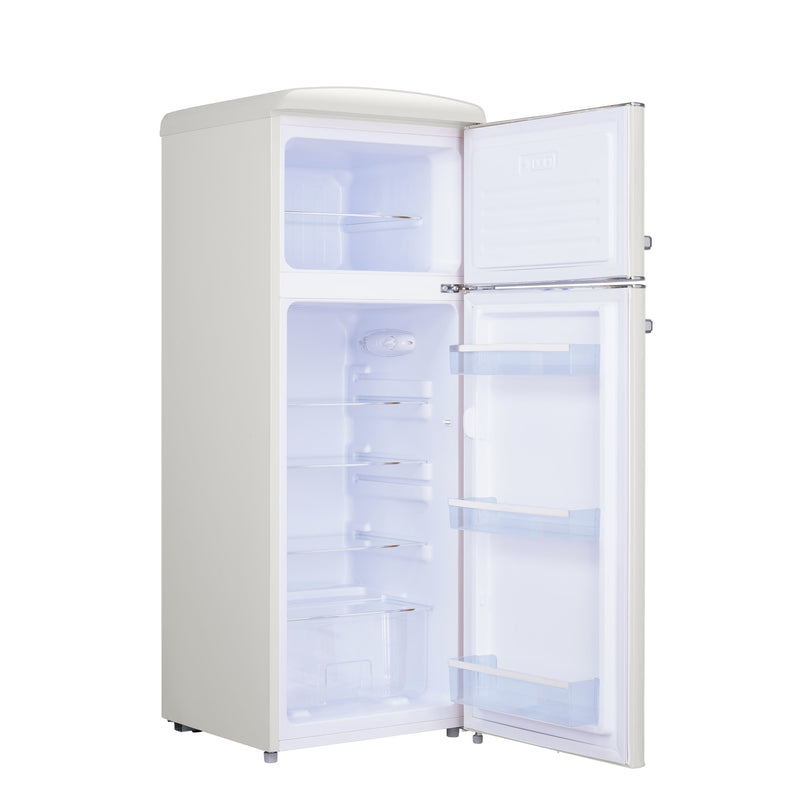 SPC Kühl- / Gefrierkombination Retro KS3777-3, creme, 206 L