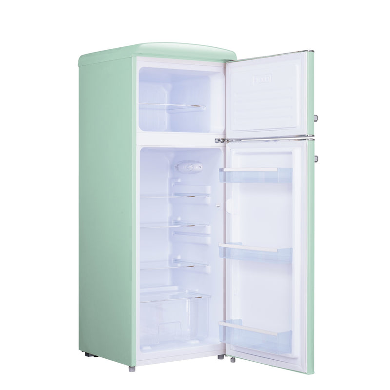 SPC Kühl- / Gefrierkombination Retro KS3777-4, grün, 206 L