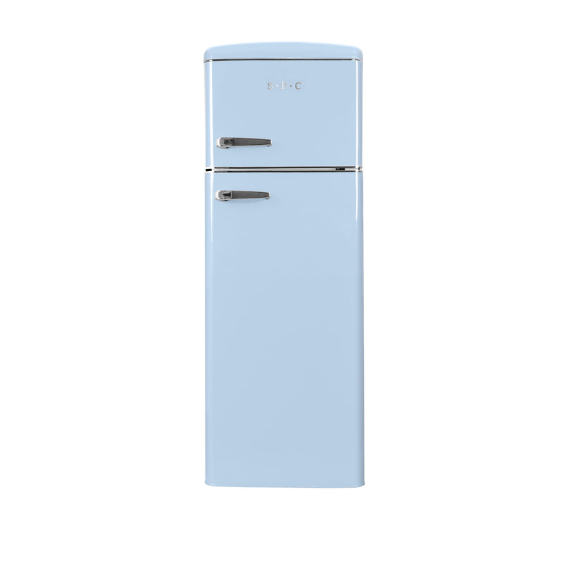 SPC Kühl- / Gefrierkombination Retro KS3777-5, blau, 206 L