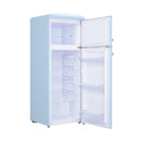 SPC Kühl- / Gefrierkombination Retro KS3777-5, blau, 206 L