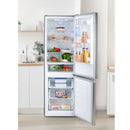 Domo Kühl- / Gefrierkombination DO91336C, 310 L, INOX-Look, NoFrost