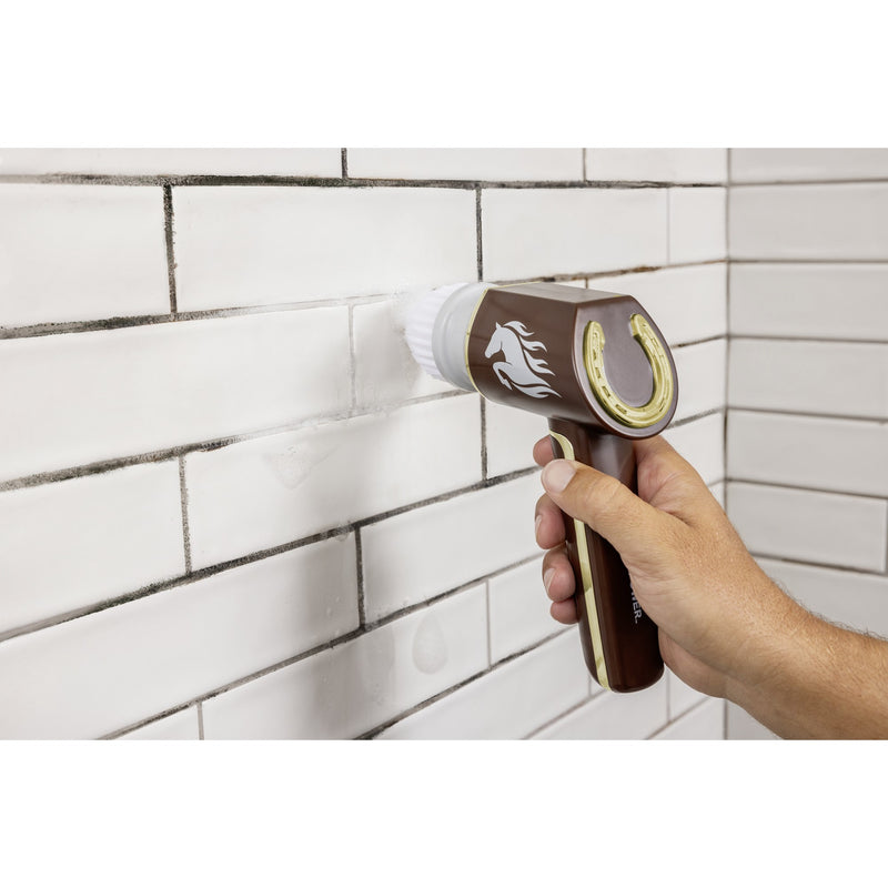 MediaShop Reinigungsbürste Horsepower Scrubber PRO Akku Rotationsbürste