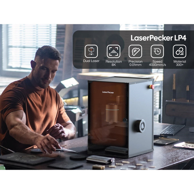Laserpecker Lasergerät LP4 Safeguard CH, inkl. Protective Box