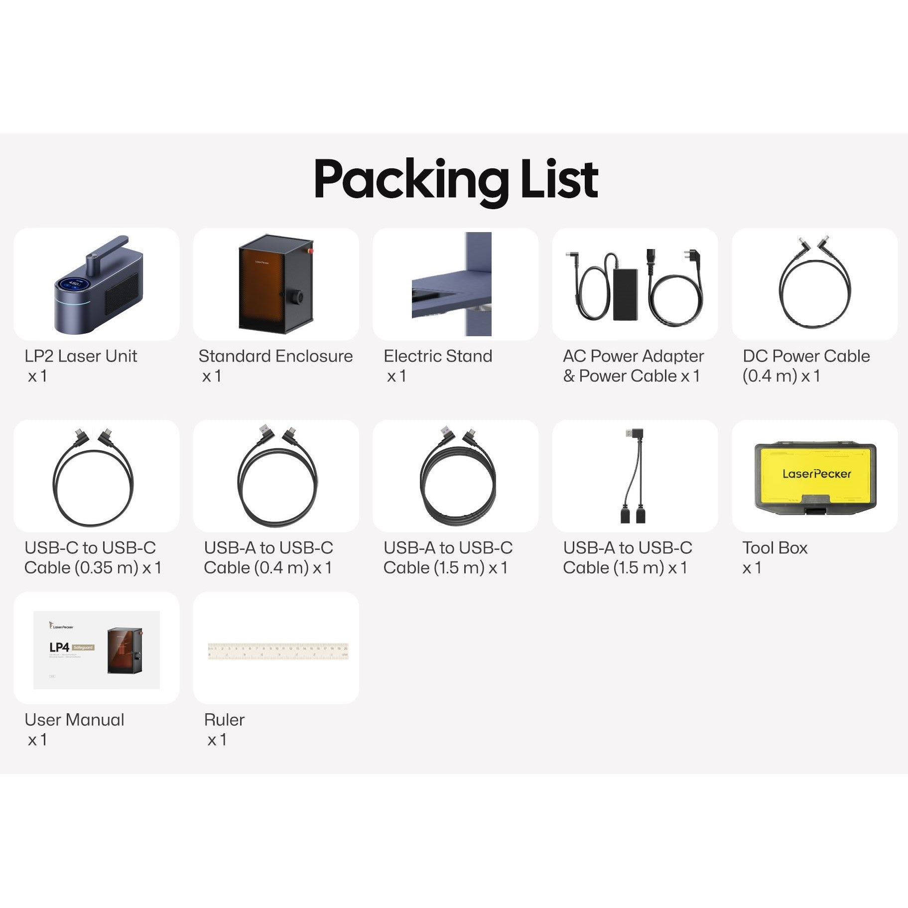 Laserpecker Lasergerät LP4 Safeguard CH, inkl. Protective Box