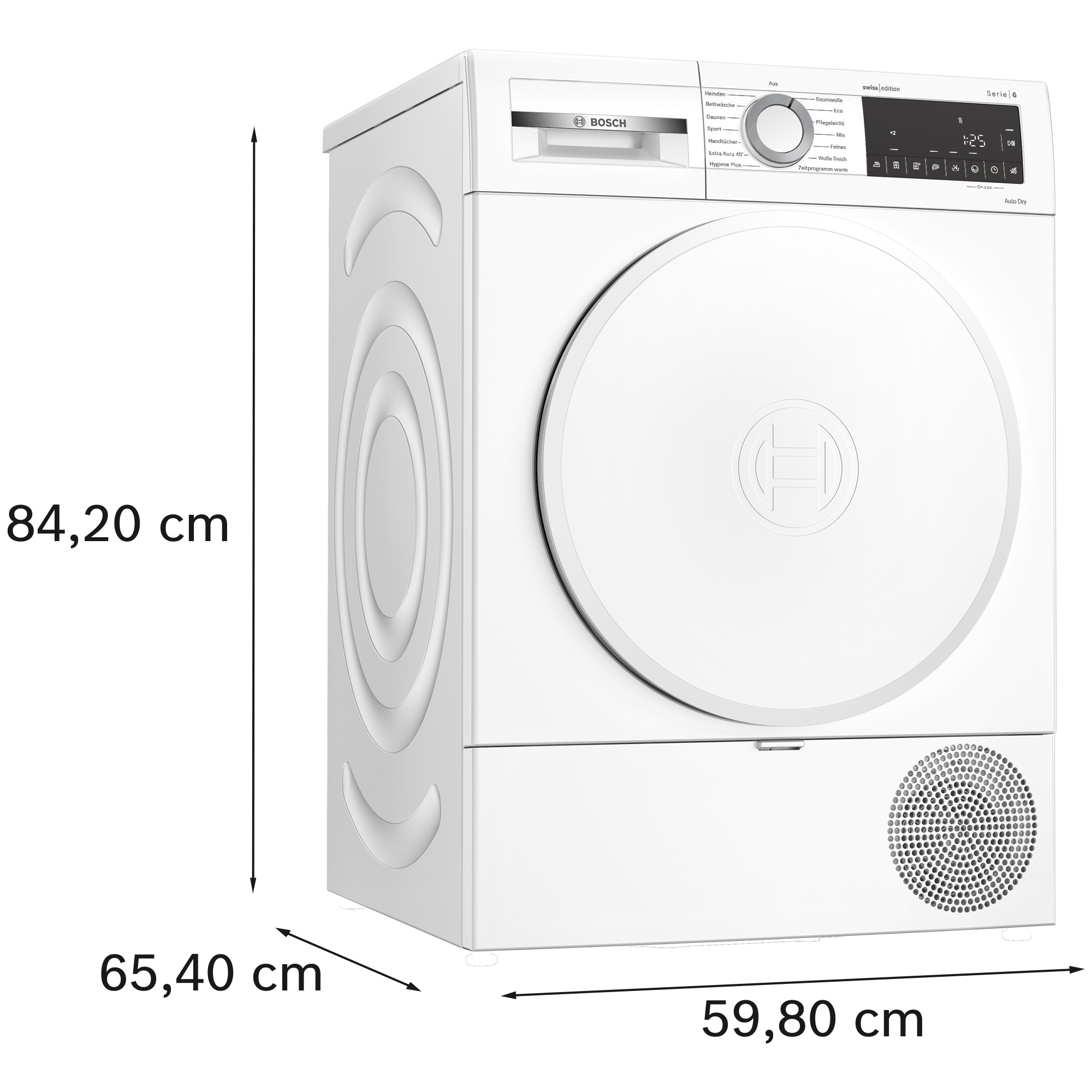 Asciugatrice Bosch 8kg WQG233A2CH