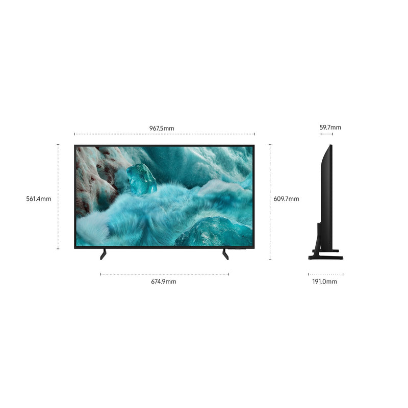 SAMSUNG TV 43" QLED Q7F 4K Samsung Vision AI Smart TV (2025) QE43Q7FAAUXX