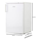 Domo Gefrierschrank DO91140F, A-Klasse, Inverter Technik