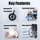 Yuwell Rollstuhl faltbar, H065C