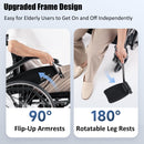 Yuwell Rollstuhl faltbar, H065C