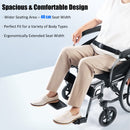 Yuwell Rollstuhl faltbar, H065C