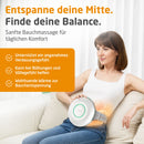 Medisana Massagegerät Bauchmassagegerät BM100 woltuende Massage mit Wärme