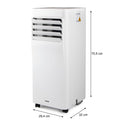 Domo Klimaanlage mobil, COOLMAX, DO10162, 7000 BTU