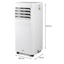 Domo Klimaanlage mobil, COOLMAX, DO10181, 9000 BTU