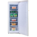 Domo Gefrierschrank DO91711R, 155 Liter, Retro-Look