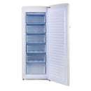 Domo Gefrierschrank DO91711R, 155 Liter, Retro-Look