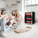 Domo Flaschenkühlschrank DO91610BK, 118 L