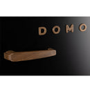 Domo Kühlschrank DO91712R, 122 Liter, Retro-Look, Griff in Holzoptik