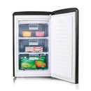 Domo Gefrierschrank DO91777R, 80 Liter, Retro-Look, Griff in Holzoptik