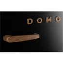 Domo Gefrierschrank DO91777R, 80 Liter, Retro-Look, Griff in Holzoptik