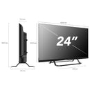 Smart Tech TV 24HV02V, 24 HD, VIDAA Smart TV, D-LED, 60cm
