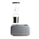 Domo Glacemaschine mit Kompressor, DO9306I, 1.5l, grau