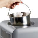Domo Glacemaschine mit Kompressor, DO9306I, 1.5l, grau