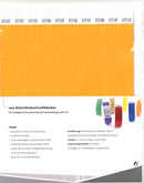 Tystar Ident control Tystar Neon-orange 100 pcs