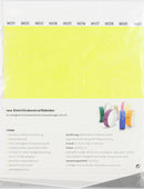 Tystar Identkontroller Tystar neon-gelb 100 Stk