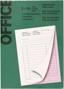 Office Büro / Papeterie Office Bestell/Lieferschein 2x50 Blätter A6 2 Stück