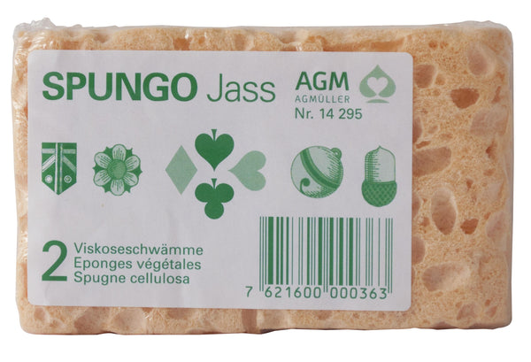 AGM Jassschwamm farbig 2 Stück