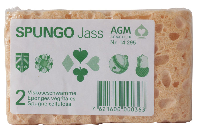 AGM Jassschwamm farbig 2 Stück