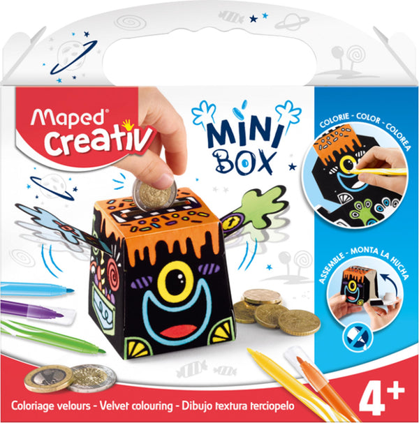 Maped Spiel Mini Box Samt Färbung 7-teilig