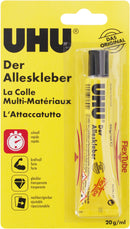 Uhu adhesive of the allkl.flex+clean 20g tube blister