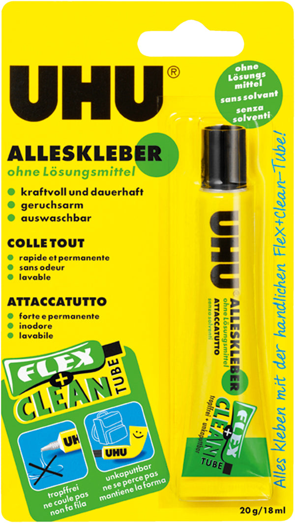 Uhu Klebstoff Ak O.L.Flex+Cle.20Gtube Blister