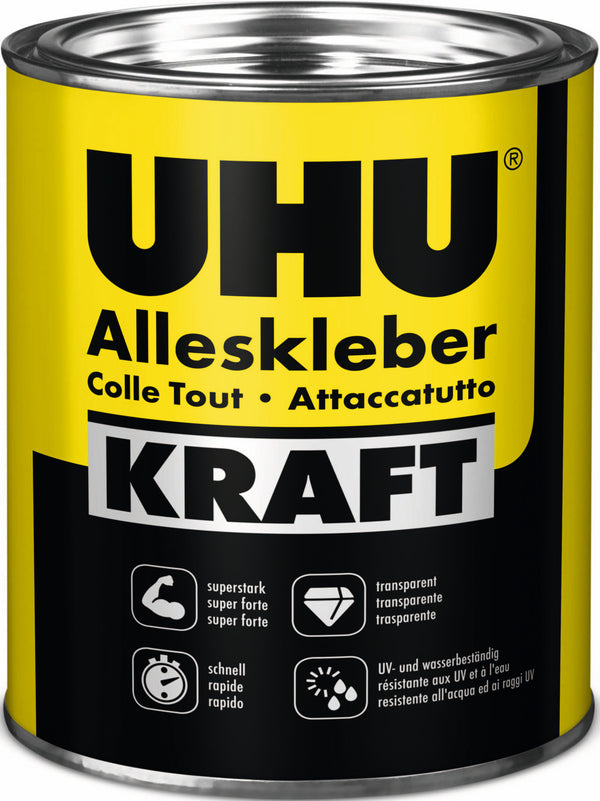 Uhu Klebstoff Alleskleber Kraft Transp.650G Dose