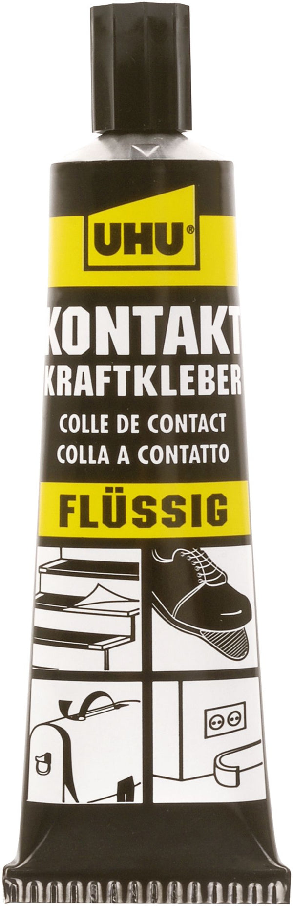 Uhu Klebstoff Kontakt Kraftkleber Flüssig 42G Tube