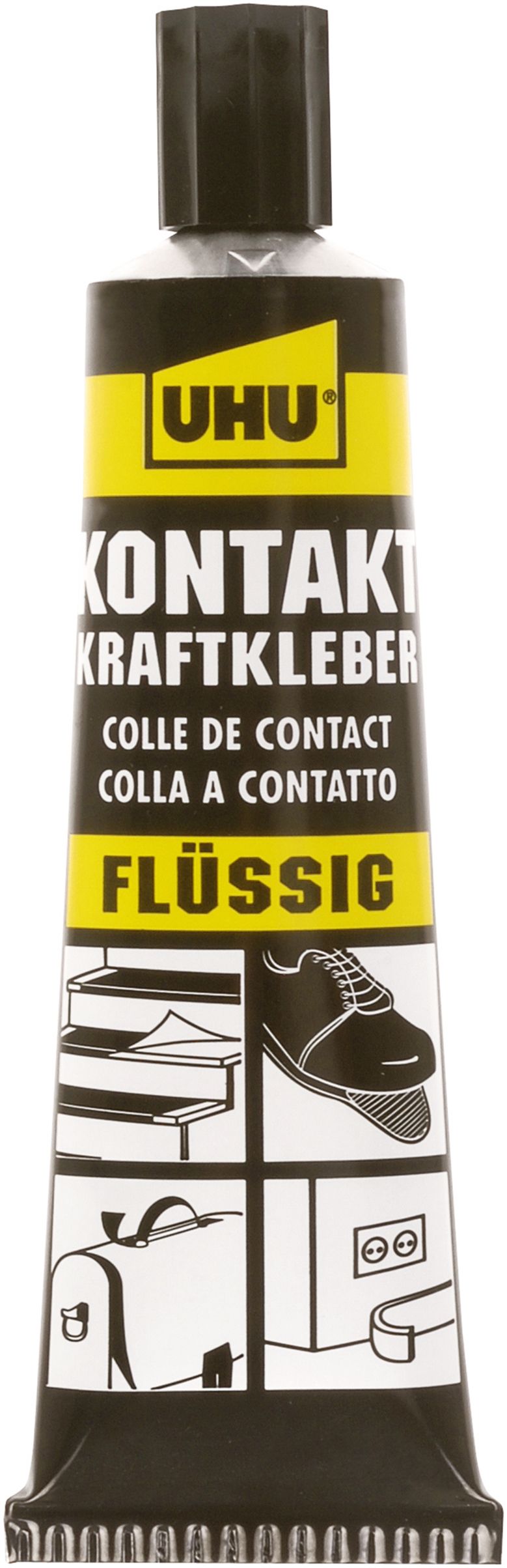 Uhu Klebstoff Kontakt Kraftkleber Flüssig 42G Tube