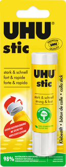 Uhu adhesive stick glue stick stic 21g blister