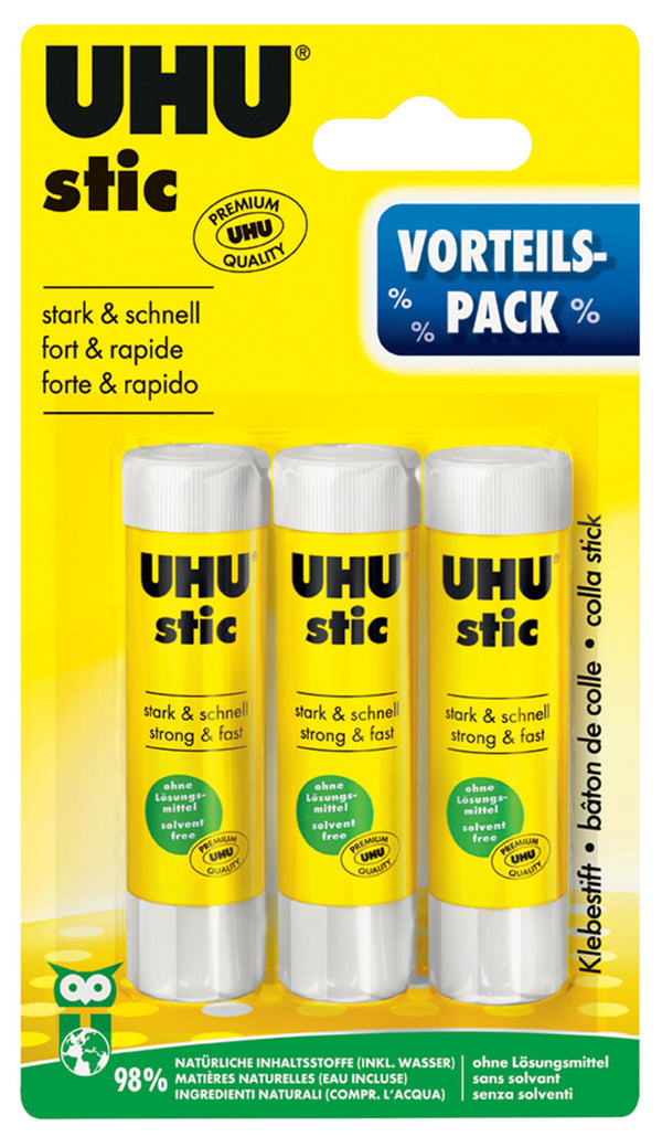 UHU Klebestift Stic 3x 8.2g