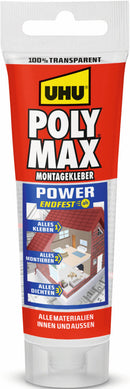 Uhu Klebstoff POLY MAX® POWER Transparent