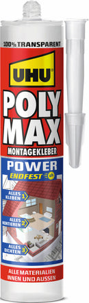 Uhu Klebstoff POLY MAX® POWER Transparent