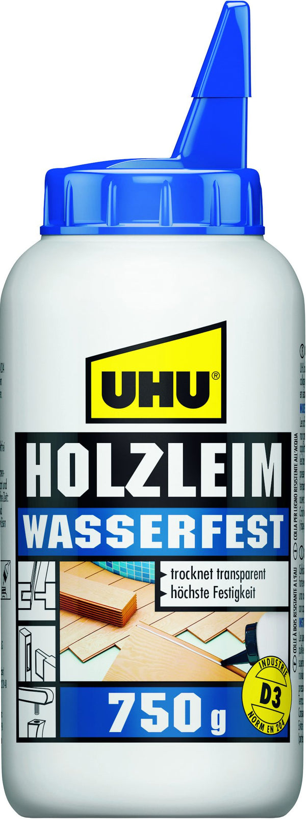 Uhu Klebstoff Holzleim wasserfest D3