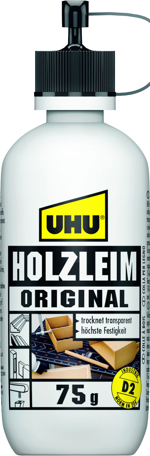 Uhu Klebstoff Holzleim original D2