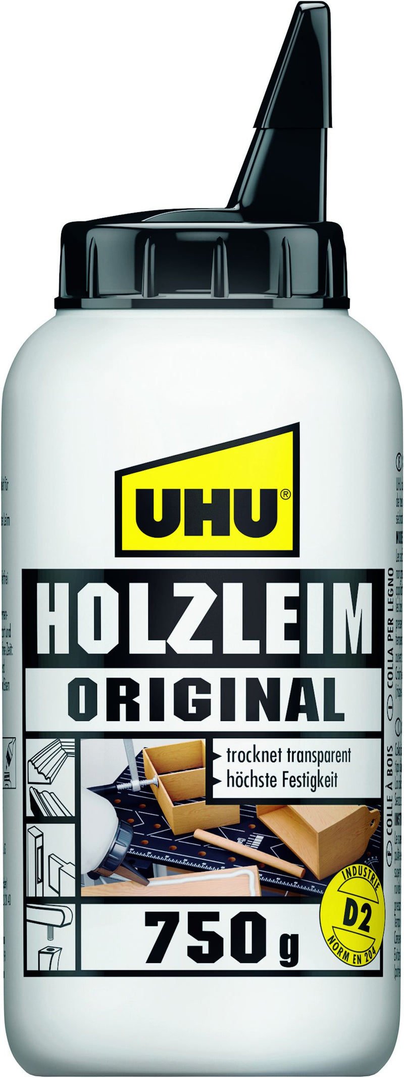 Uhu Klebstoff Holzleim original D2